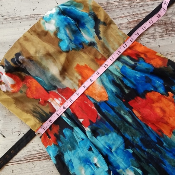 Moulinette Soeurs Splashed Palatte Dress Size 4 - Picture 5 of 8